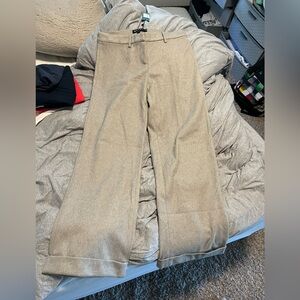 Motel Abdel Faux Wool Tailored Trouser Grey 8 W30 L32